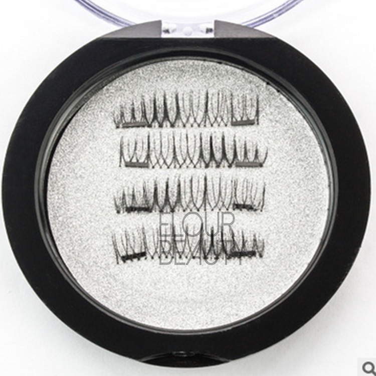 3D private label magic magnetic false eyelashes China EA71